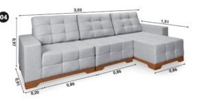 Estofado Navegantes Silvaflex 3,05M